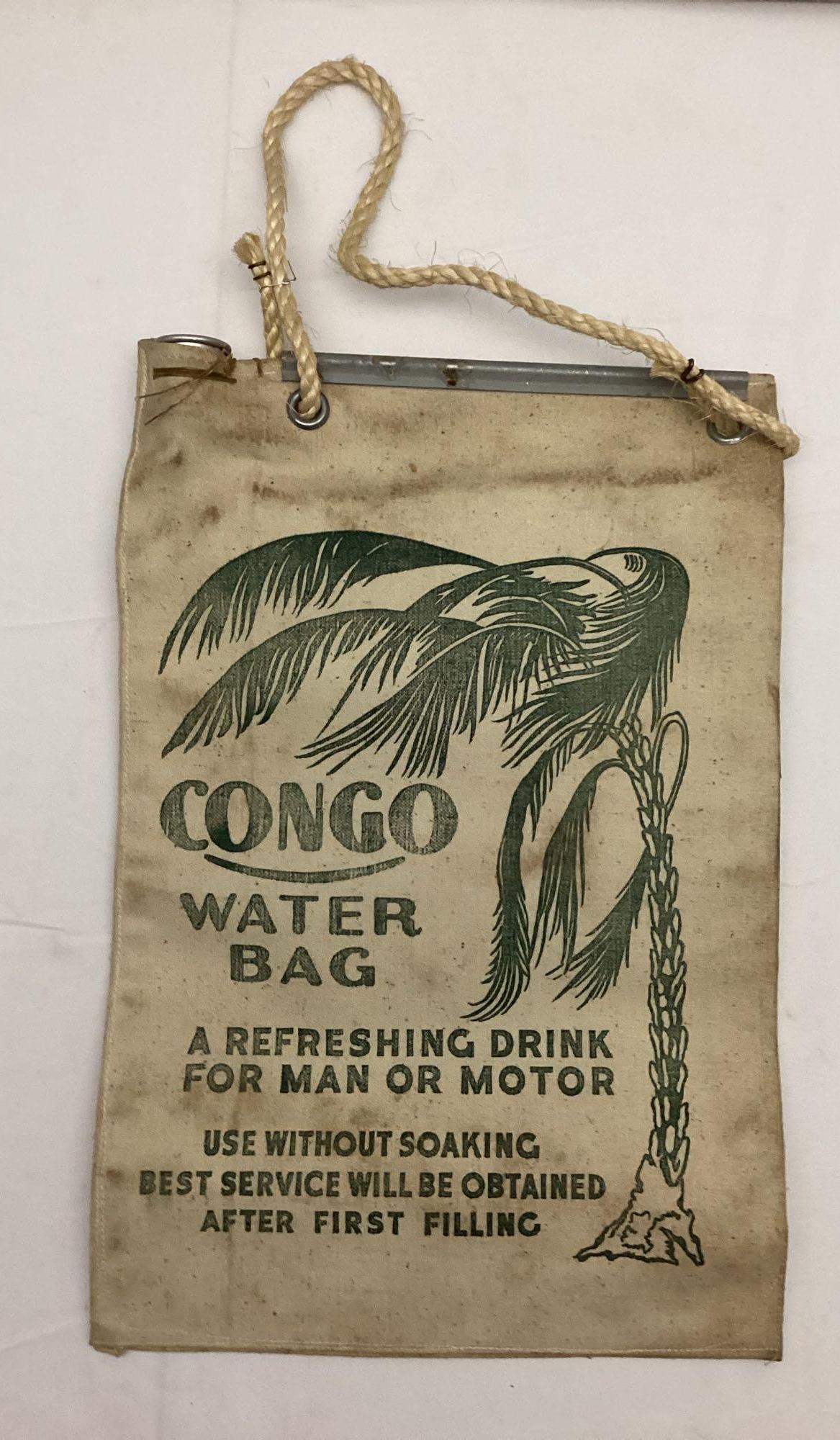 Congo Water Bag "Refreshing Drink for Man or Motor"
