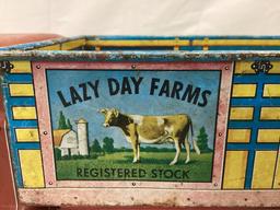 Marx Lazy Day Farms Metal Truck
