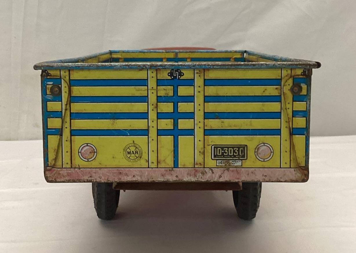 Marx Lazy Day Farms Metal Truck