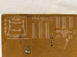 Walbro Carburetor Key Board Sign