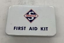 Early Skelly Metal First Aid Kit w/ Contents