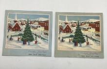 Two 1951 Skelly Calendars Napoleon and Joliet Missouri