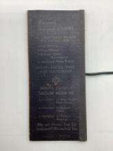 Early Skelly Tagolene Documents Suit Coat Folder
