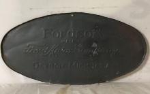 Fordson and Ford Motor Car Metal Sign