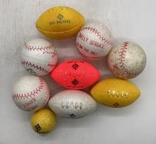 Nine Skelly Toy Balls