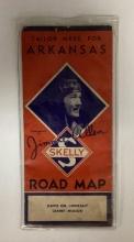 Skelly "Jimmie Allen" Arkansas Road Map