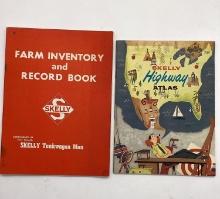 3 Skelly Farm Record Books and Atlas