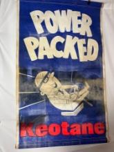 Skelly "Power Packed' Keotane Banner