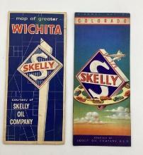 Skelly Colorado and Wichita Road Maps