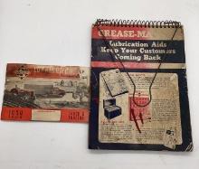 1939 Lubrication Guide and Greasemaster Shop Spiral