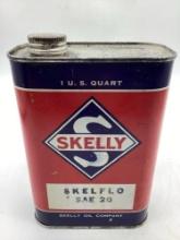 Skelly One Quart Oil Can