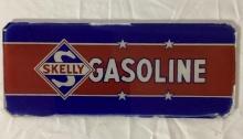 Skelly Gasoline Pump Advertising Glass