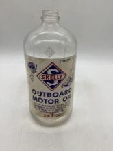 Skelly Outboard Motor Oil Jar