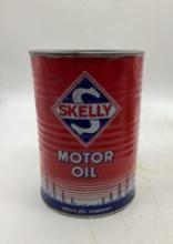 Skelly Motor Oil Quart Can
