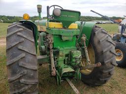JD 730 D electric start, JD WF 3pt top link, {S#2641}