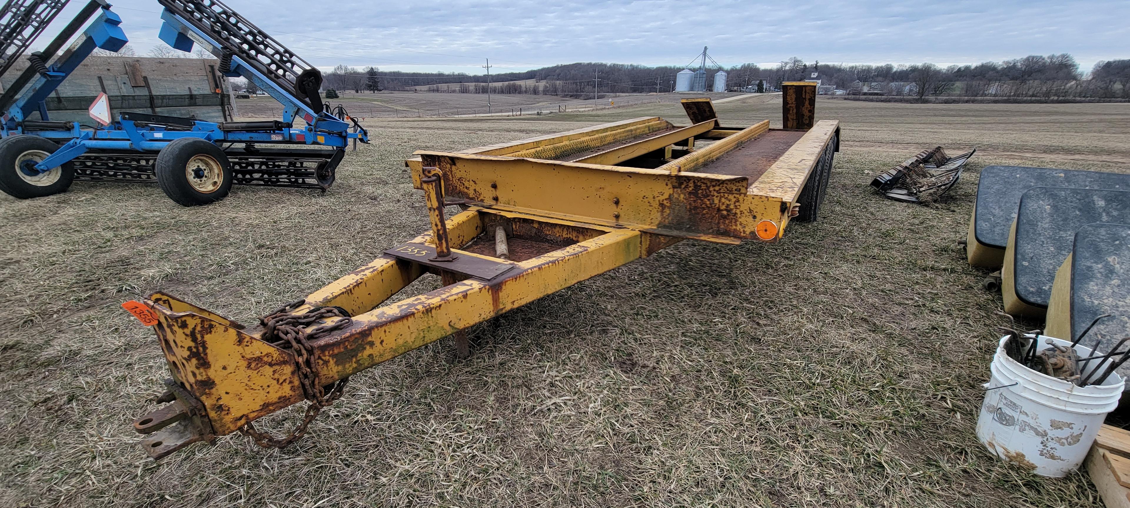 3 Axle Trailer  No Title
