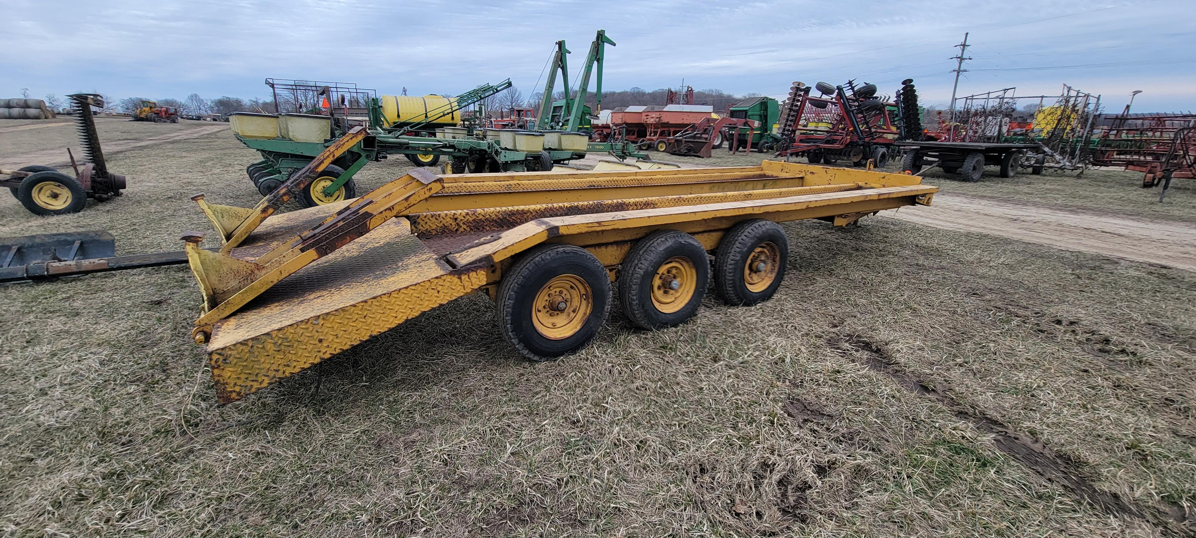 3 Axle Trailer  No Title