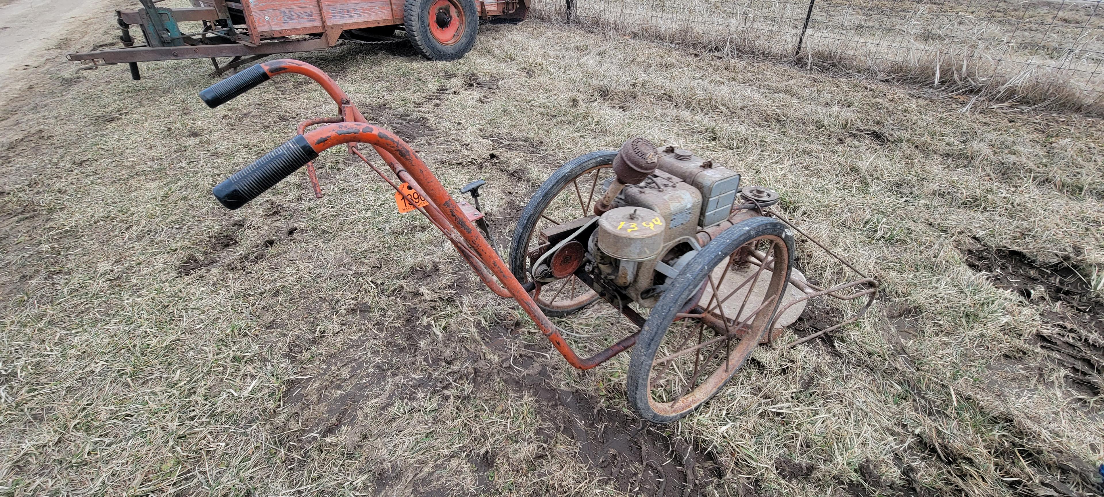 Walk Behind Weed Mower