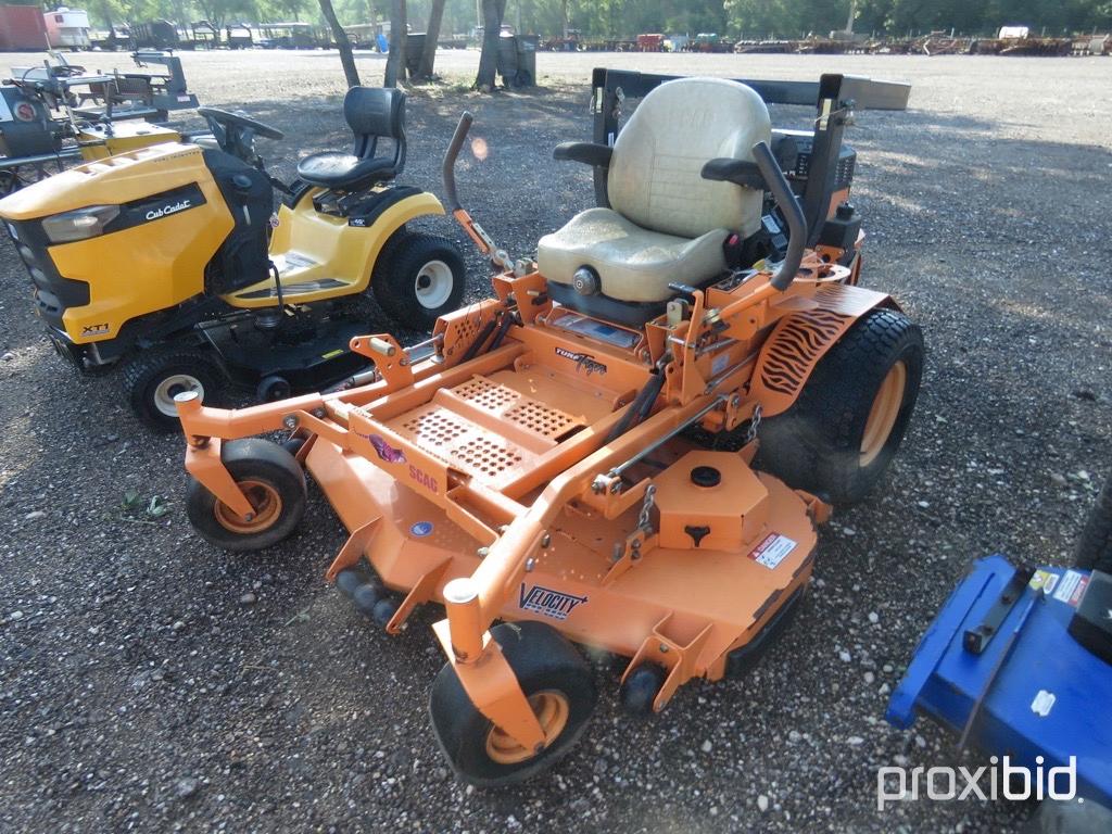 SCAG TURF TIGER ZERO TURN MOWER (SERIAL # K1903025)
