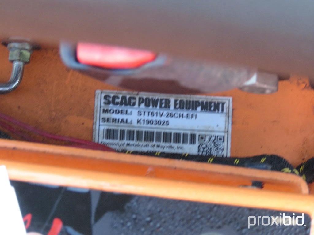 SCAG TURF TIGER ZERO TURN MOWER (SERIAL # K1903025)
