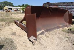 CAT DOZER BLADE (NOTE: ITEM IS LOCATED IN LOCKHART, TX - CALL OR TEXT AMY AT (512-376-8614 TO SET UP