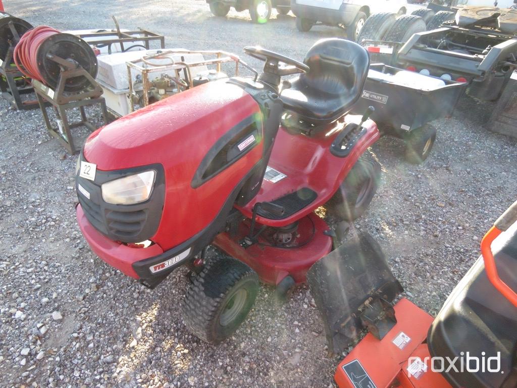 CRAFTSMAN YTS3000 RIDING MOWER AND LAWN TRAILER  (SERIAL # 092110A037150