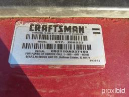 CRAFTSMAN YTS3000 RIDING MOWER AND LAWN TRAILER  (SERIAL # 092110A037150
