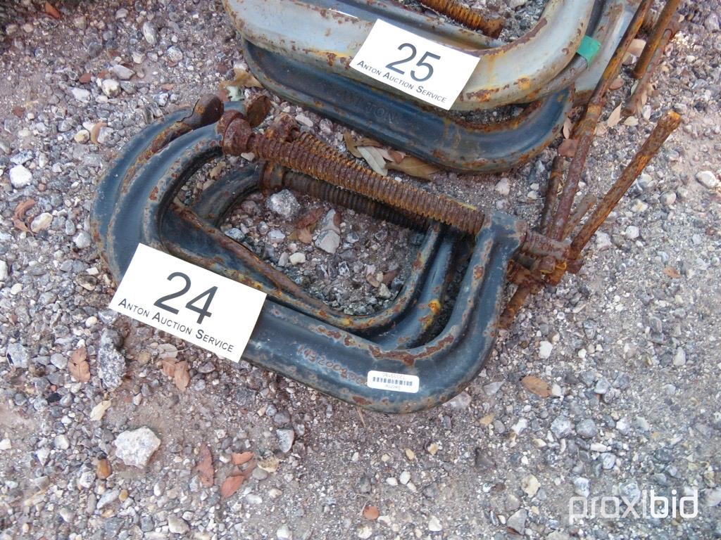 4 - C CLAMP 8"