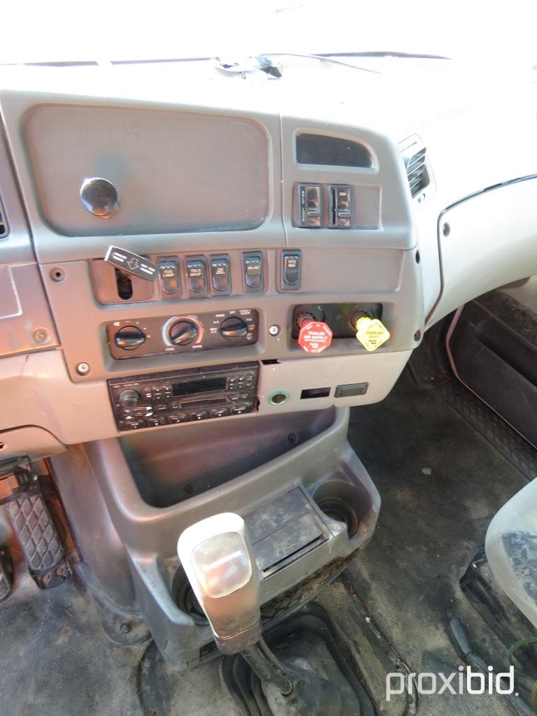 2000 STERLING BOOM TRUCK VIN # 2FWYJEDB7YAB51963 (SHOWING APPX 124,799 MILES) (TITLE ON HAND AND WIL