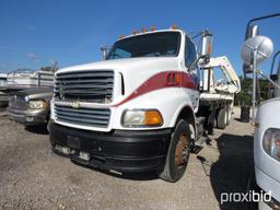 2000 STERLING BOOM TRUCK VIN # 2FWYJEDB7YAB51963 (SHOWING APPX 124,799 MILES) (TITLE ON HAND AND WIL