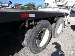 2000 STERLING BOOM TRUCK VIN # 2FWYJEDB7YAB51963 (SHOWING APPX 124,799 MILES) (TITLE ON HAND AND WIL