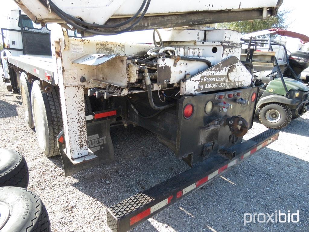 2000 STERLING BOOM TRUCK VIN # 2FWYJEDB7YAB51963 (SHOWING APPX 124,799 MILES) (TITLE ON HAND AND WIL