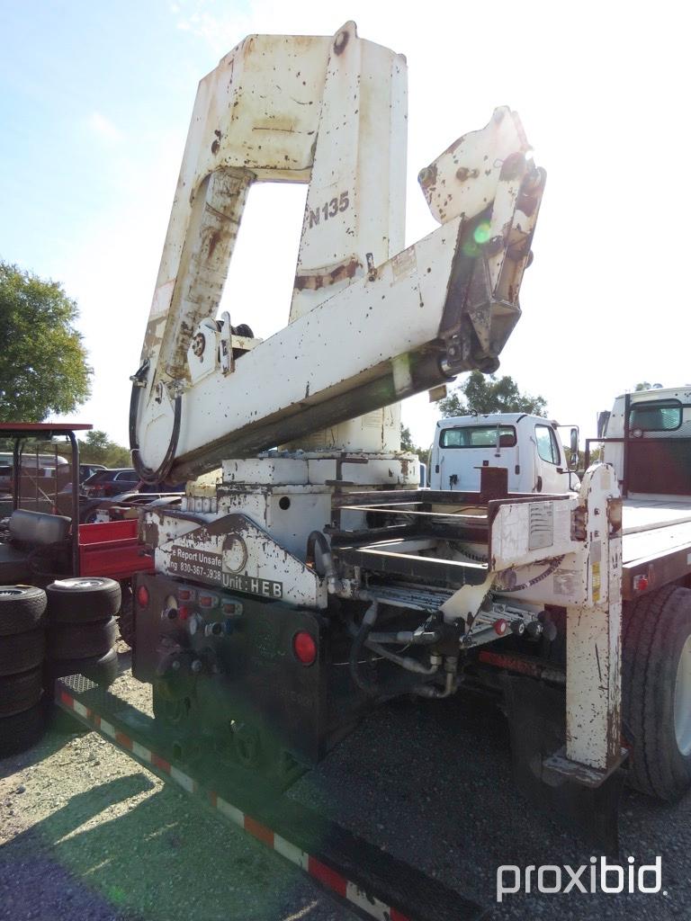 2000 STERLING BOOM TRUCK VIN # 2FWYJEDB7YAB51963 (SHOWING APPX 124,799 MILES) (TITLE ON HAND AND WIL