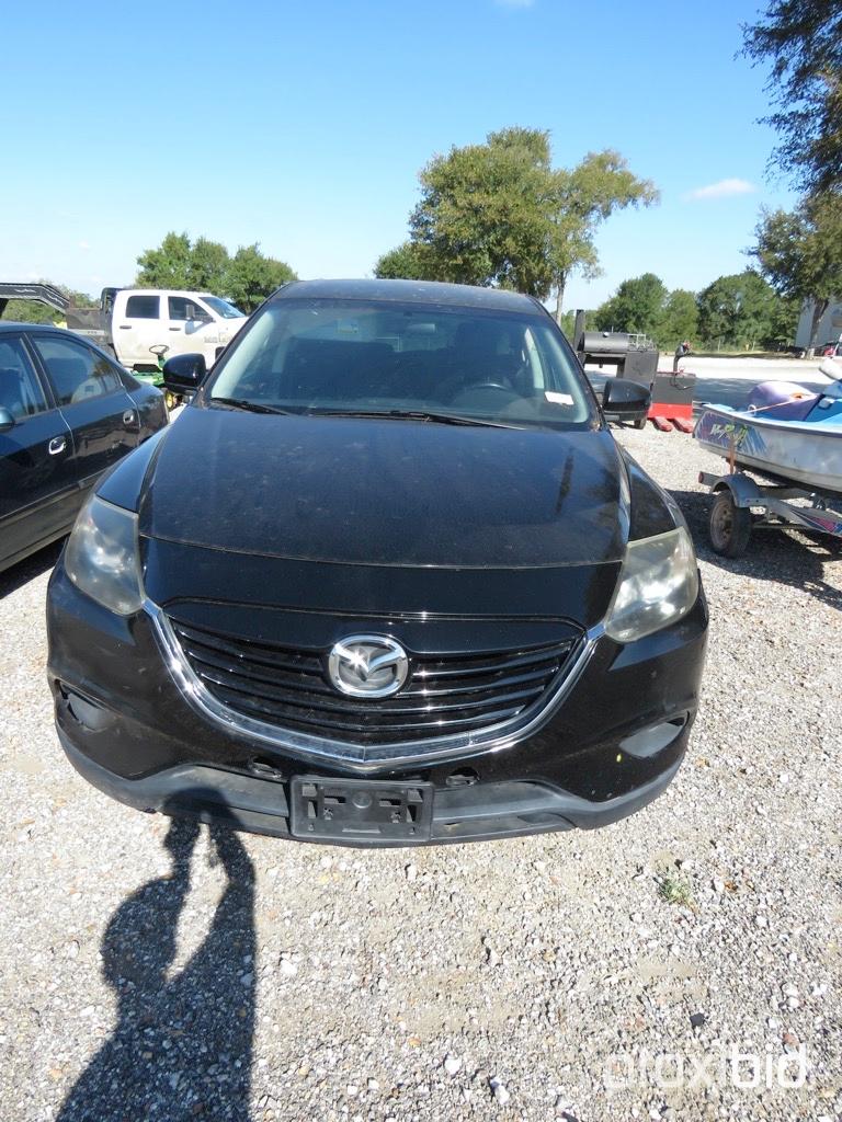 2013 MAZDA VIN # JM3TB2BA9D0401519 (SHOWING APPX 124,255 MILES) (TITLE ON HAND AND WILL BE MAILED WI