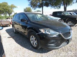2013 MAZDA VIN # JM3TB2BA9D0401519 (SHOWING APPX 124,255 MILES) (TITLE ON HAND AND WILL BE MAILED WI