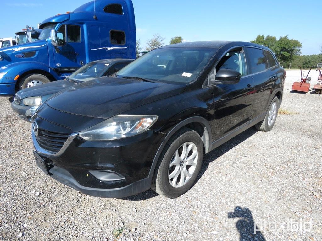 2013 MAZDA VIN # JM3TB2BA9D0401519 (SHOWING APPX 124,255 MILES) (TITLE ON HAND AND WILL BE MAILED WI