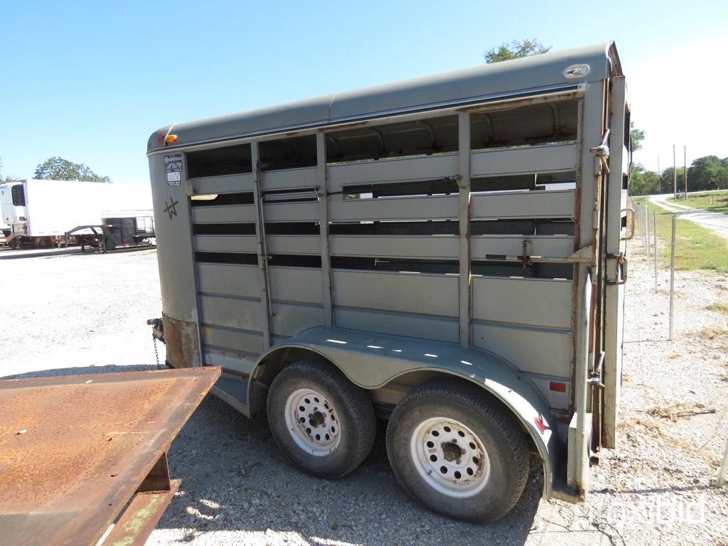 1999 5' X 12'  CATTLE TRAILER (VIN # 140FB12C3YA039869) (MSO ON HAND AND WILL BE MAILED CERTIFIED WI