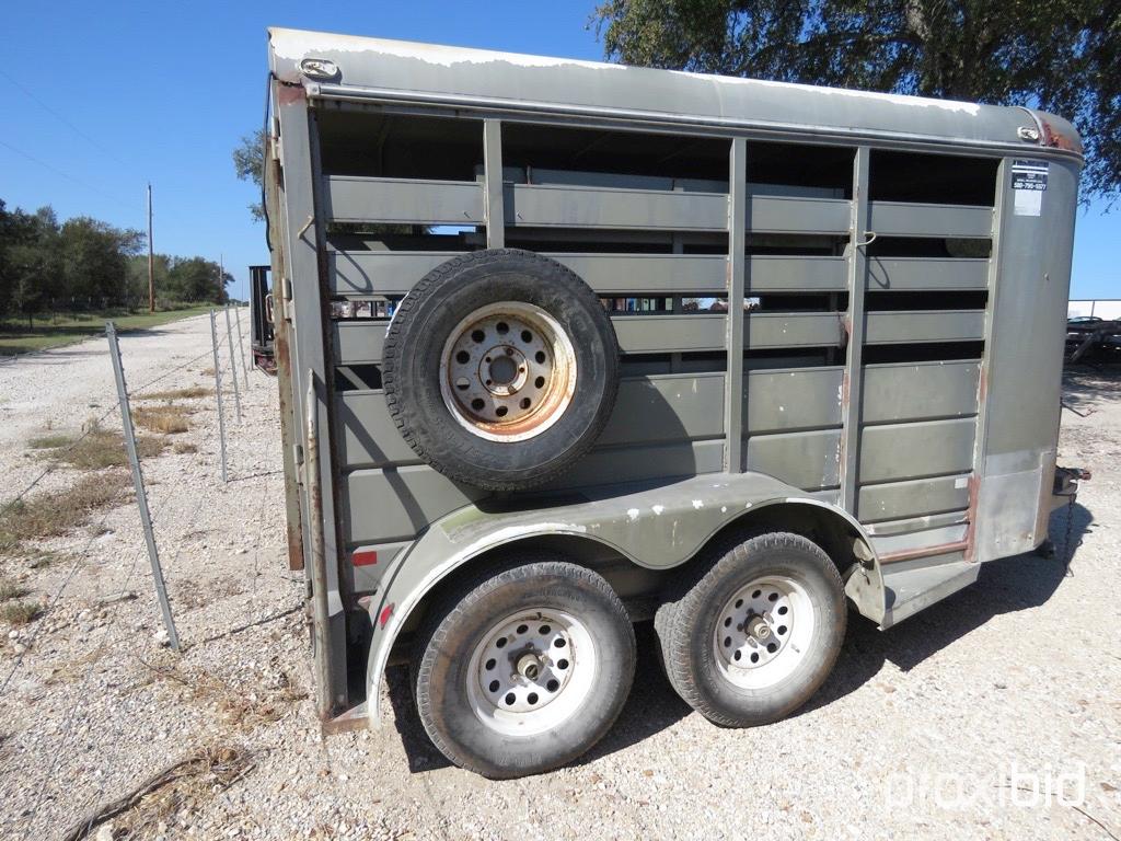 1999 5' X 12'  CATTLE TRAILER (VIN # 140FB12C3YA039869) (MSO ON HAND AND WILL BE MAILED CERTIFIED WI