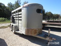 1999 5' X 12'  CATTLE TRAILER (VIN # 140FB12C3YA039869) (MSO ON HAND AND WILL BE MAILED CERTIFIED WI