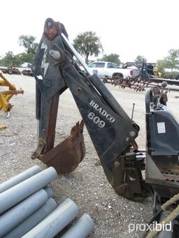 BRADCO 609 BACKHOE 3PT OR SKID STEER