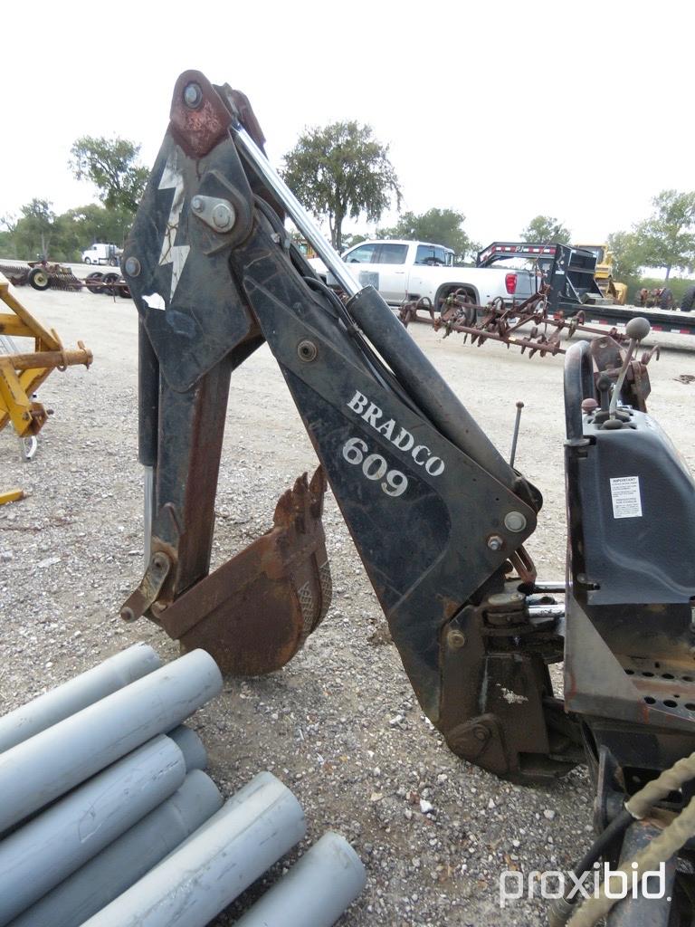 BRADCO 609 BACKHOE 3PT OR SKID STEER