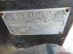 BRADCO 609 BACKHOE 3PT OR SKID STEER