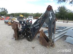 BRADCO 609 BACKHOE 3PT OR SKID STEER