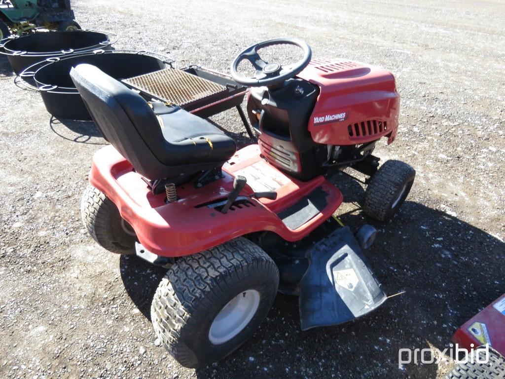 YARD MACHINE RIDING MOWER SERIAL # 1D155B80406