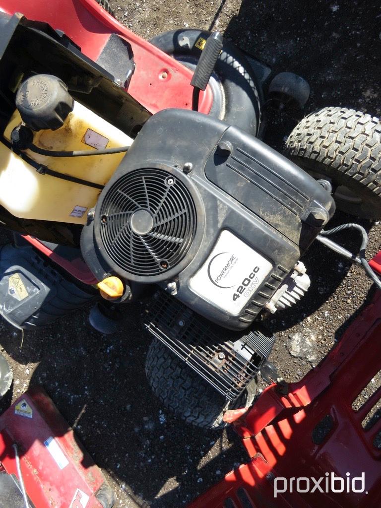 YARD MACHINE RIDING MOWER SERIAL # 1D155B80406