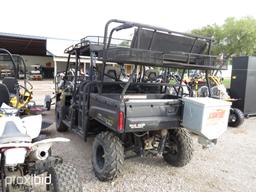 POLARIS RANGER CREW 800 EFI (SHOWING APPX 962 HOURS, UP TO BUYER TO DO THEIR DUE DILLIGENCE TO CONFI