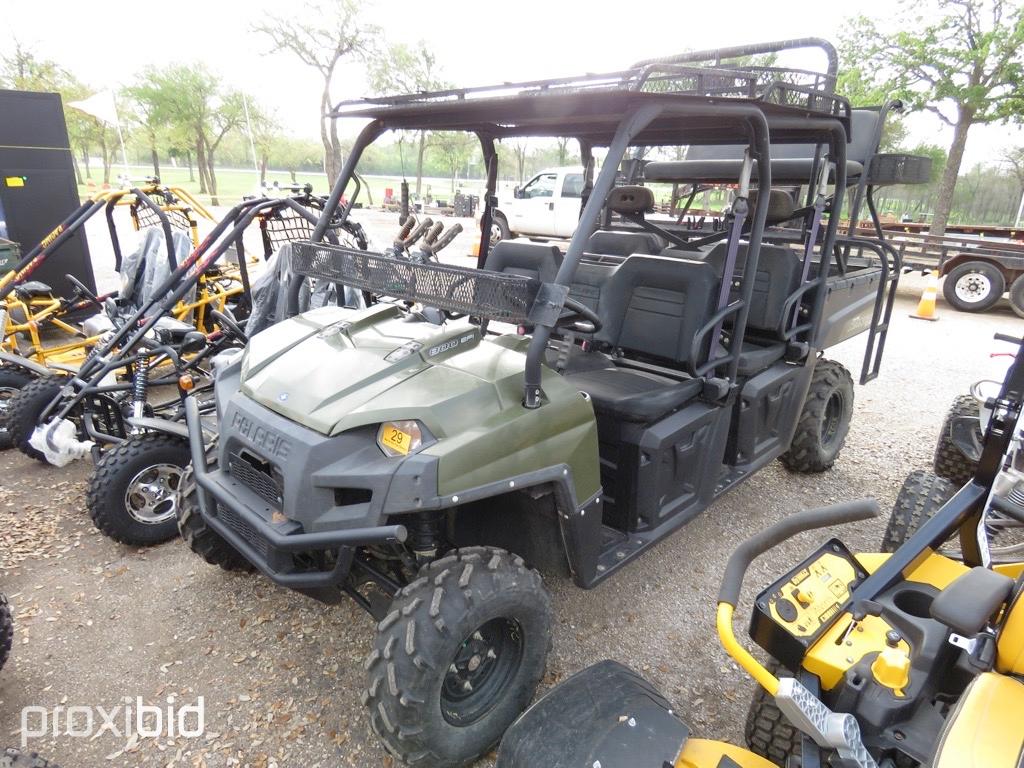 POLARIS RANGER CREW 800 EFI (SHOWING APPX 962 HOURS, UP TO BUYER TO DO THEIR DUE DILLIGENCE TO CONFI
