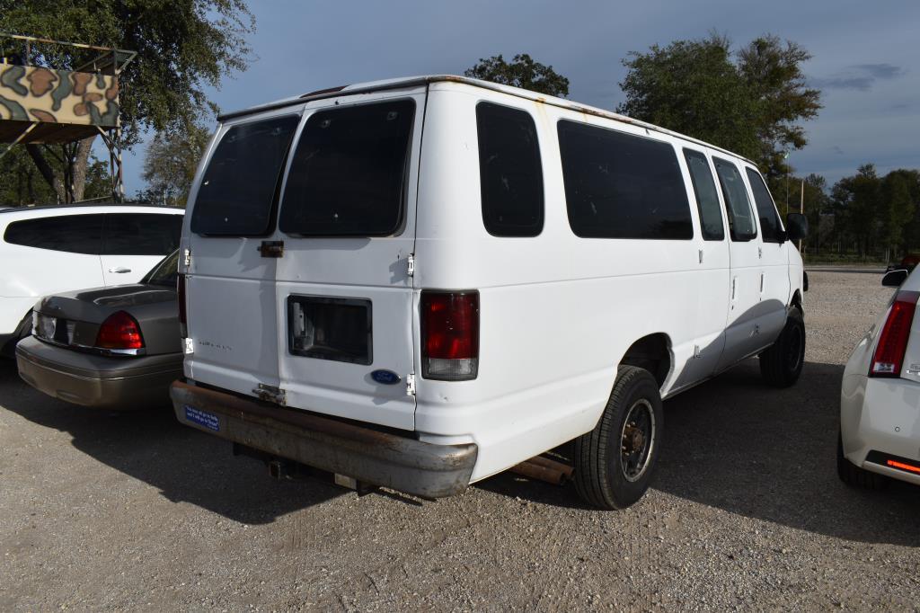 1995 FORD VAN (VIN # 1FBJS31H4SHA13220) (SHOWING APPX 237,152 MILES, UP TO BUYER TO DO THEIR DUE DIL