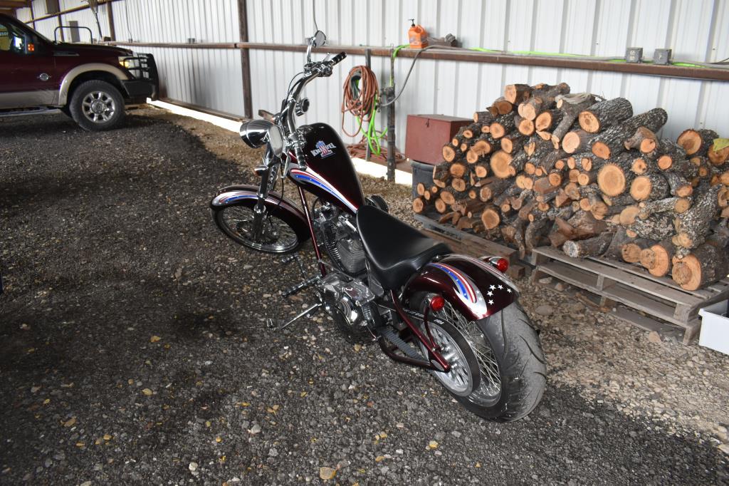 2012 PATRIOT 300 CHOPPER W/ KNIEVEL VEST/CAP (VIN  # 5YWLGSTG5CG000003) (SHOWING APPX 40 MILES, UP T