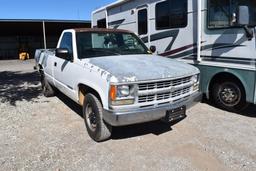1994 CHEVROLET 3500 PICKUP (1GCGC34K6RE236641) (SHOWING APPX 88,063 MILES, UP TO BUYER TO DO THEIR D
